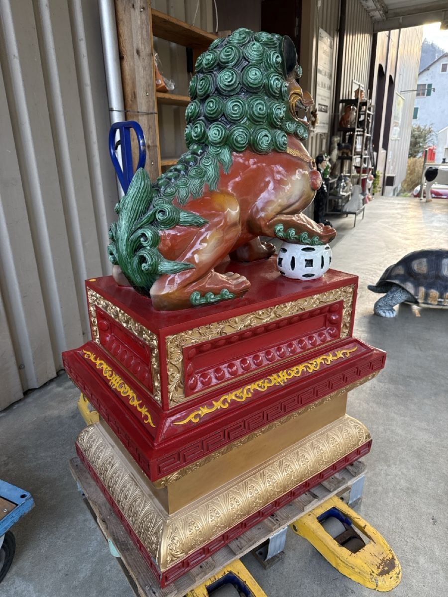 Statuette: Asiatische Löwenstatue – Usato da Zwingen venduto da Eiphone 3