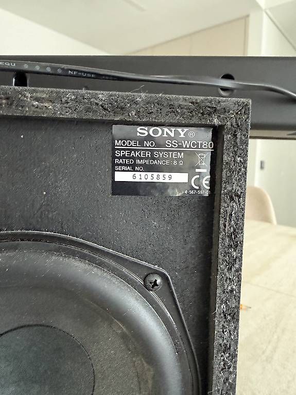 Casse acustiche: Barra suono Sony HTCT80 con subwoofer – Usato da Paradiso venduto da rig_9s7t 4