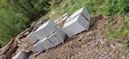 Granit Quadersteine