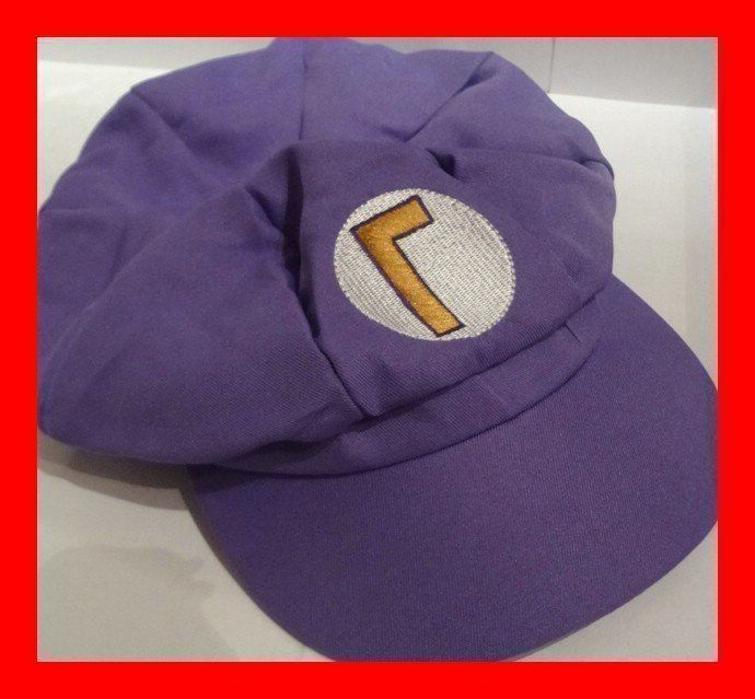 Copricapi, berretti & cappellini: Waluigi Hut Cap Super Mario World Nintendo Switch GameBoy – Nuovo e nell'imballaggio originale da Dättlikon venduto da easythings
