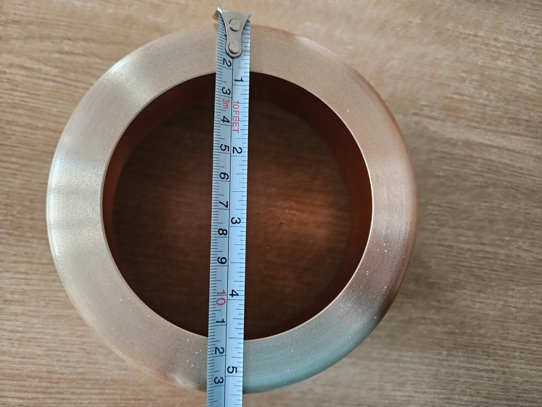 Lampade: Innenwandlampe weiss "Glas" mit kupferfarbenem Ring – Nuovo (secondo la descrizione) da Boswil venduto da Pjatla 3