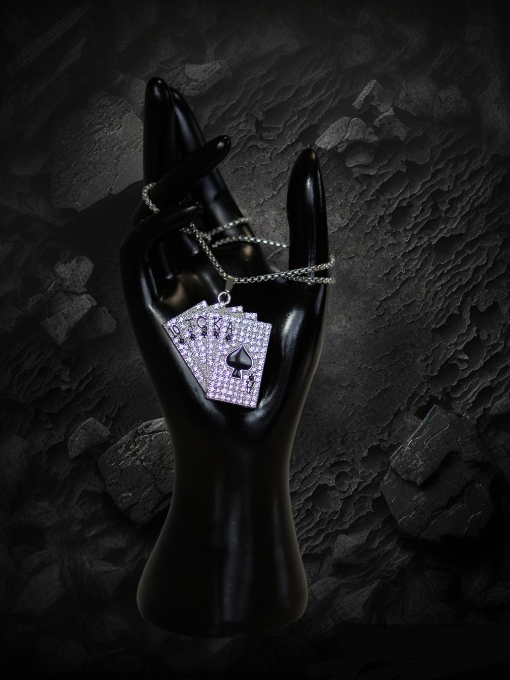 Catenine: Pokerkarte Halskette – Nuovo (secondo la descrizione) da Zürich venduto da Yaguar
