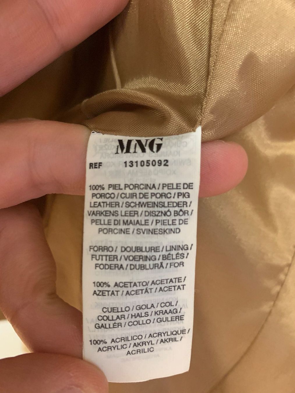 Mango Vestes: echte Lederjacke mit Fell – D'occasion à Wil SG par WauWauBoutique 4