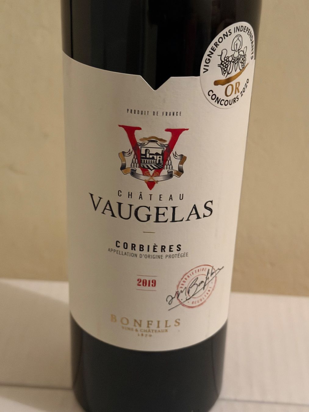 Vino: CORBIÈRES Château Vaugelas 2019  Bonfils – Nuovo (secondo la descrizione) da Roche VD venduto da luc_jwm5 1