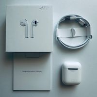 Original Apple AirPods 2 Kopfhörer Wireless Lightning Kabel