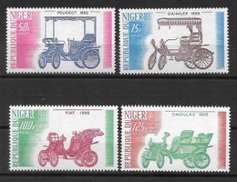 Niger Serie 473 - 476 Autos ** 16.7.1975