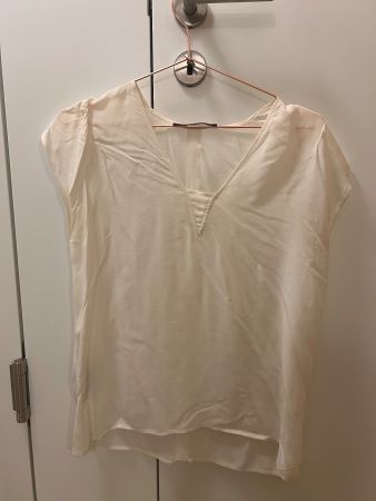 Comptoir des Cottoniers Top Blouse Bluse Silk Seide Gr S
