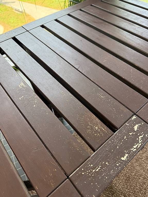 Set de table et chaises: Garden Table + 6 chairs, IKEA, used – D'occasion à Zug par lstefano1 2