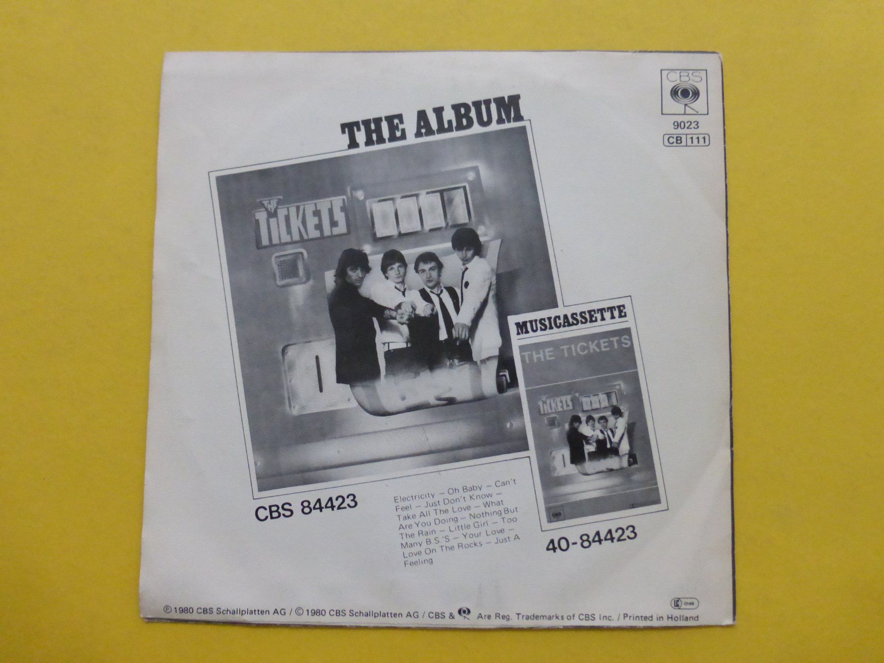 Dischi in vinile: The Tickets – Electricity – Usato da Zürich venduto da Swiss57 1