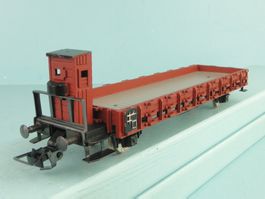 Fleischmann  Rungenwagen mit Bremserhaus, GUSS, Märklin Kupp