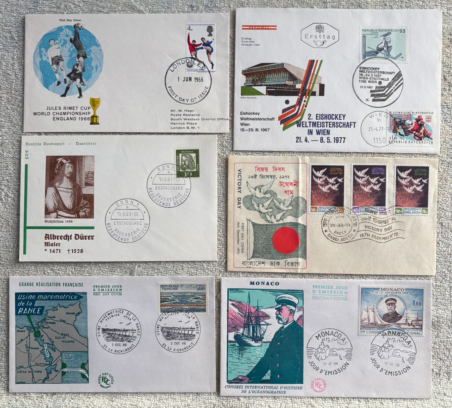 Alle Briefmarken: LOT INTERNATIONAL – Gebraucht aus Ostermundigen von Heavenmaus75