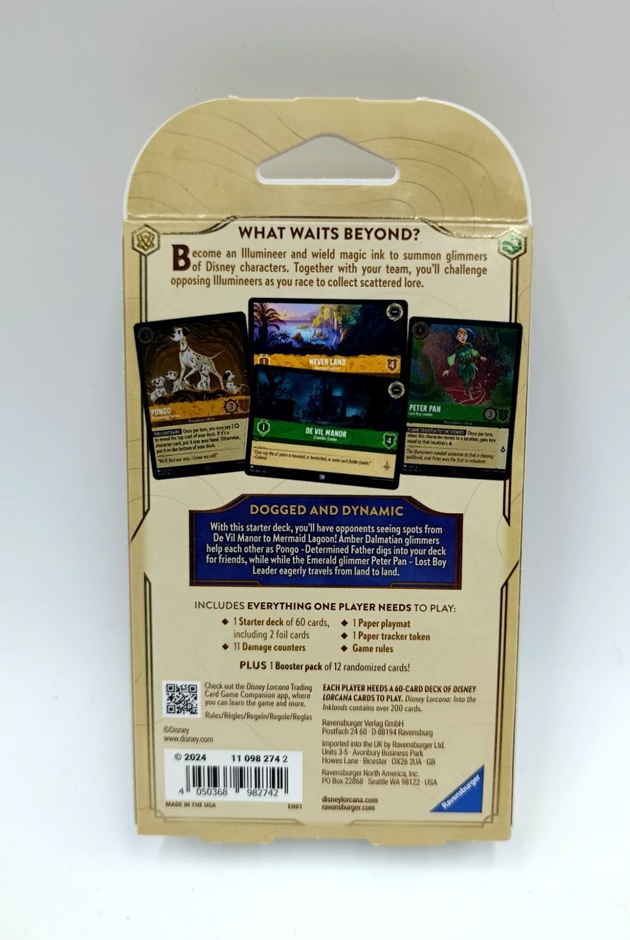 Disney Carte collezionabili: Lorcana Into the Lands Starter Deck, neu, englisch – Usato da Wil SG venduto da Donaldus 2