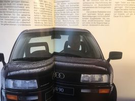 Prospekt Audi 90 6/1990