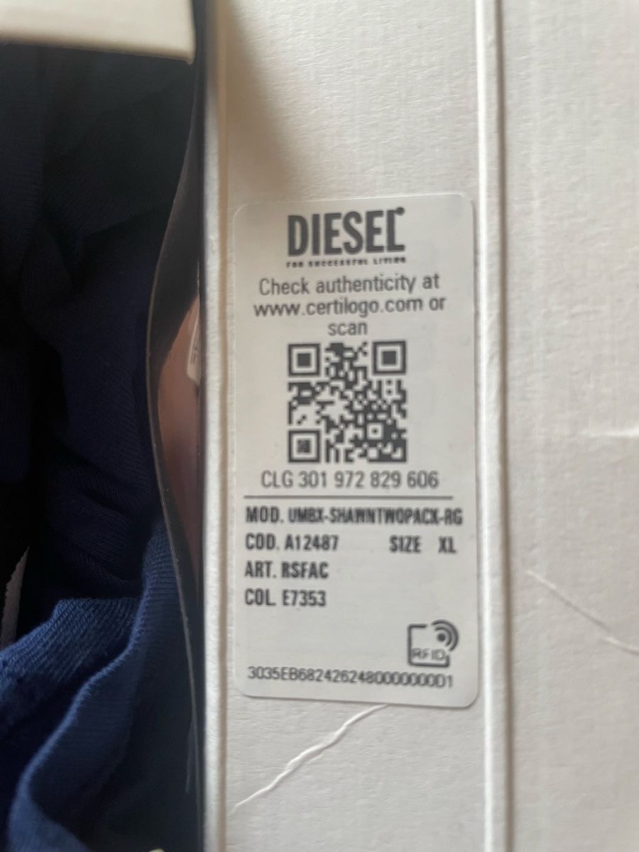 Diesel Biancheria intima: Lot 2 boxer Diesel hommes – Nuovo e nell'imballaggio originale da Fully venduto da thg_dcv9 3