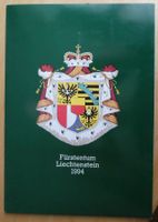 Liechtenstein, Jahresheft Regierung, Ausgabe 1994 ** und o
