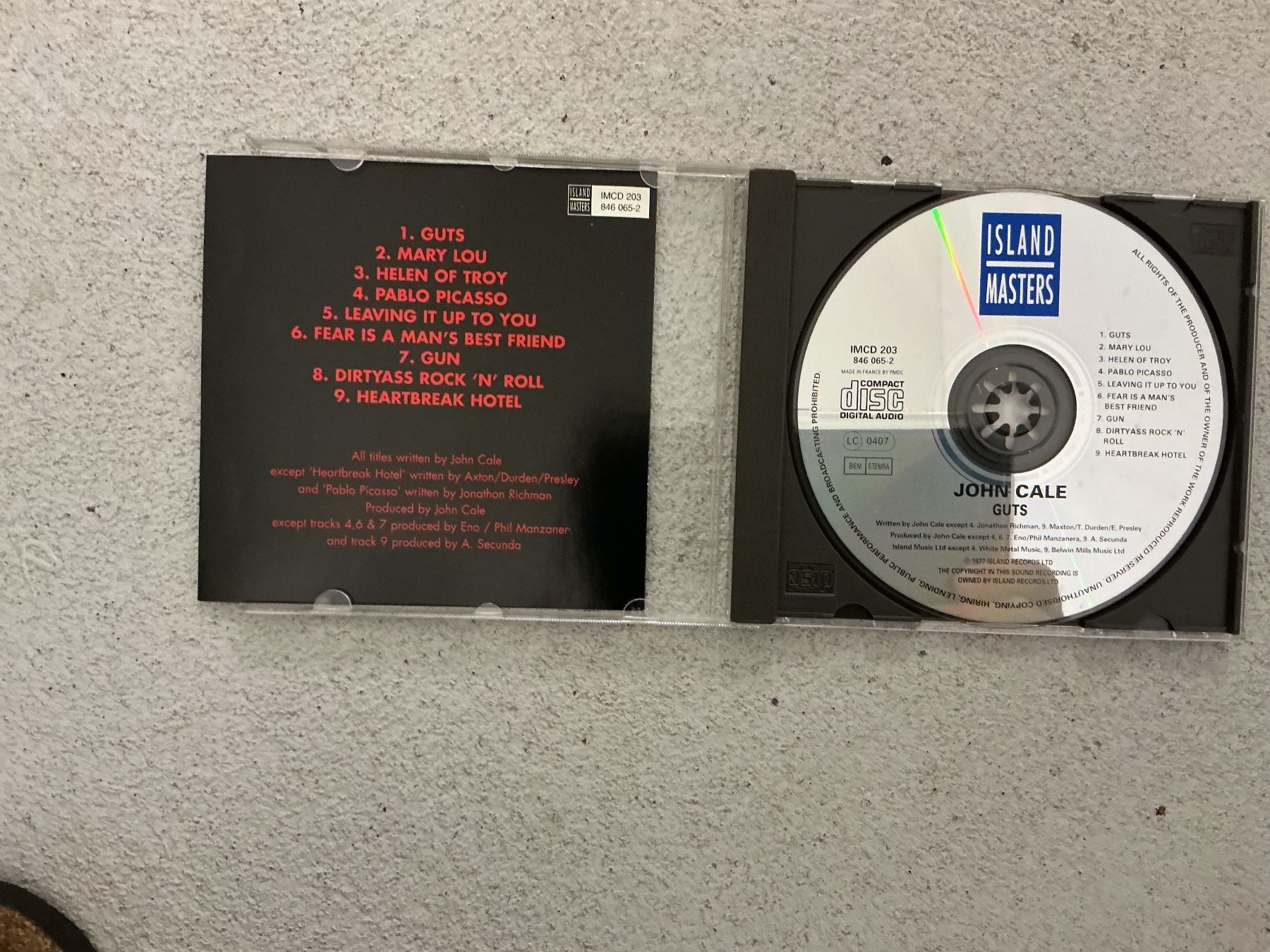 CD: John Cale CD - Guts – Usato da Winterthur venduto da Tumko_7_Vinyl 1