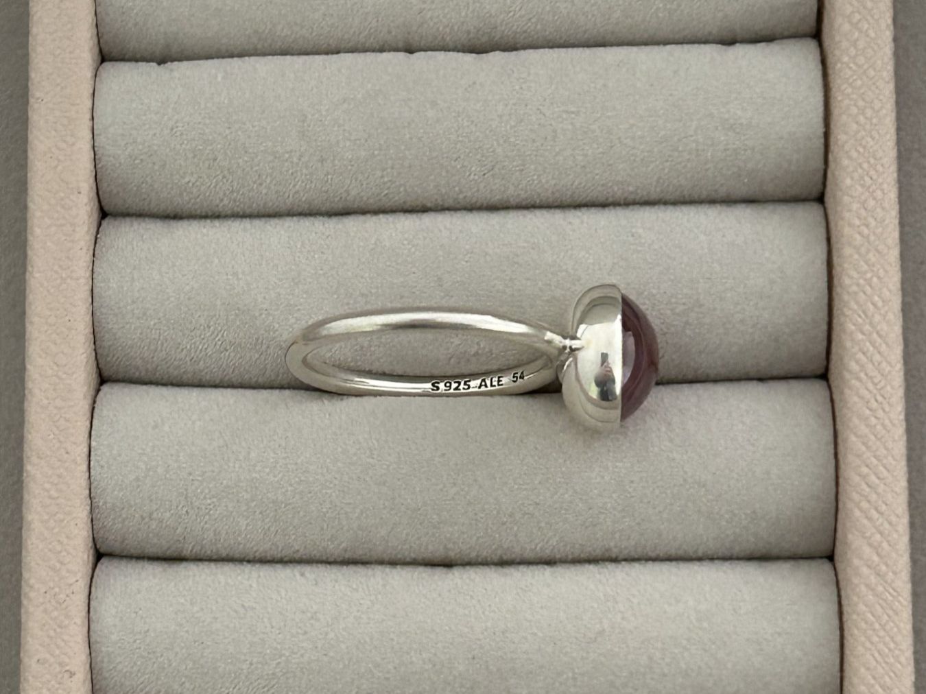 Pandora Anelli: Original Pandora Malerisches Tröpfchen Ring – Usato da Rheinfelden venduto da Boutique_Luxe 1