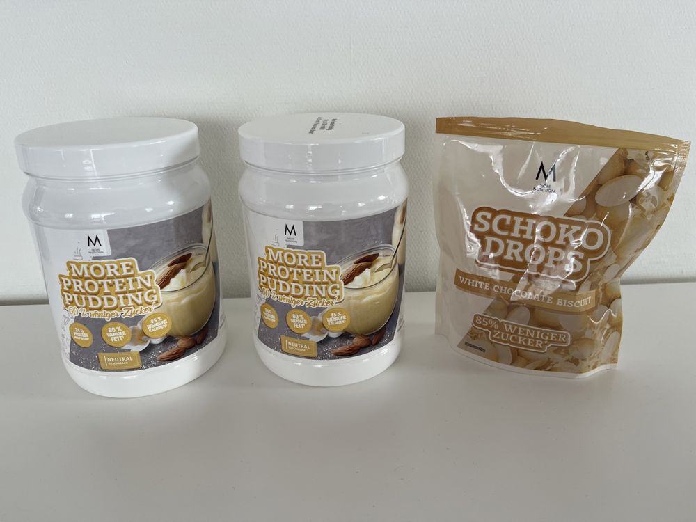More Protein Pudding mit Schokodrops gratis | Kaufen auf Ricardo