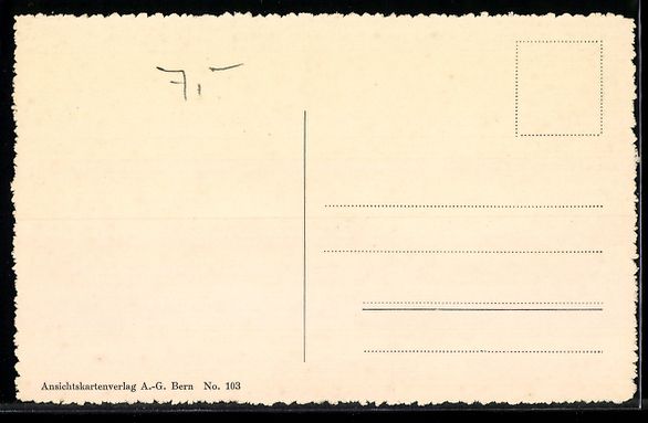 Cartoline postali: AK Mürren, Englische Kirche – Usato da Berlin venduto da bartko-reher 1