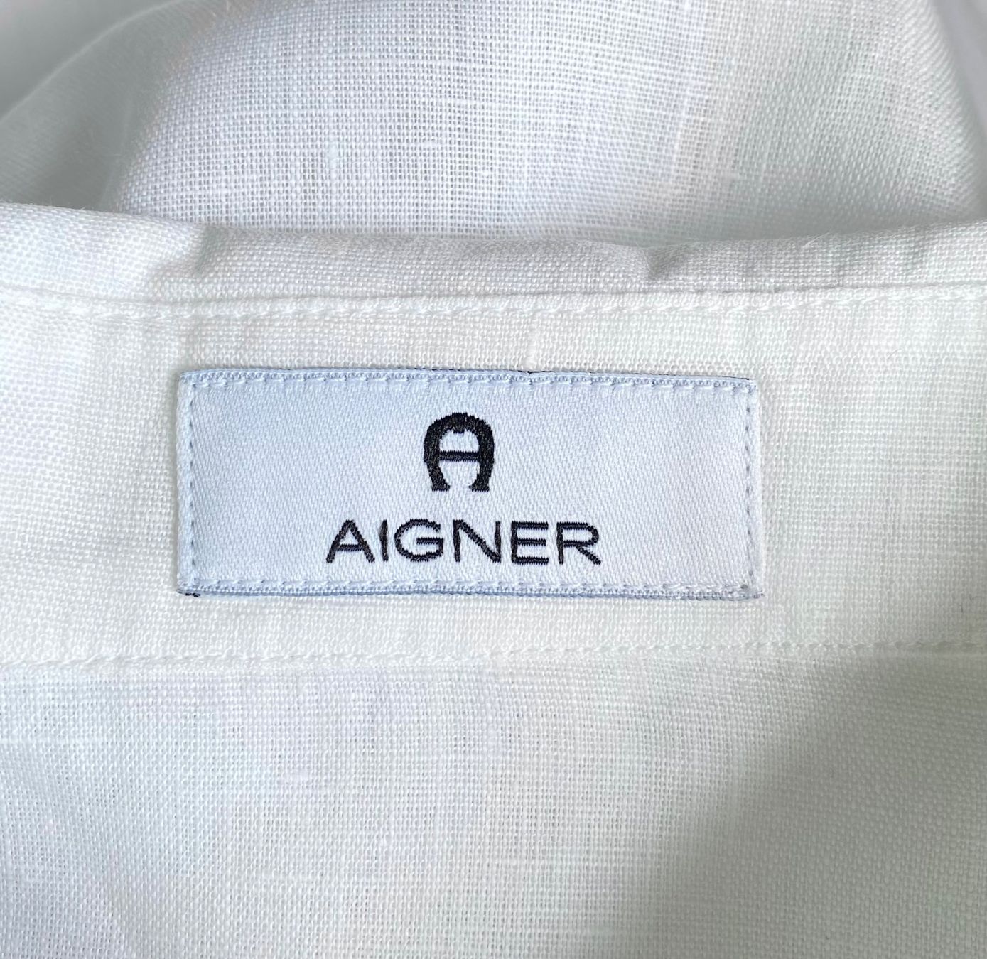 Aigner Camicette: Aigner Longbluse aus Leinen Grösse 44 – Usato da Oberwil BL venduto da Leni-Mischi 4
