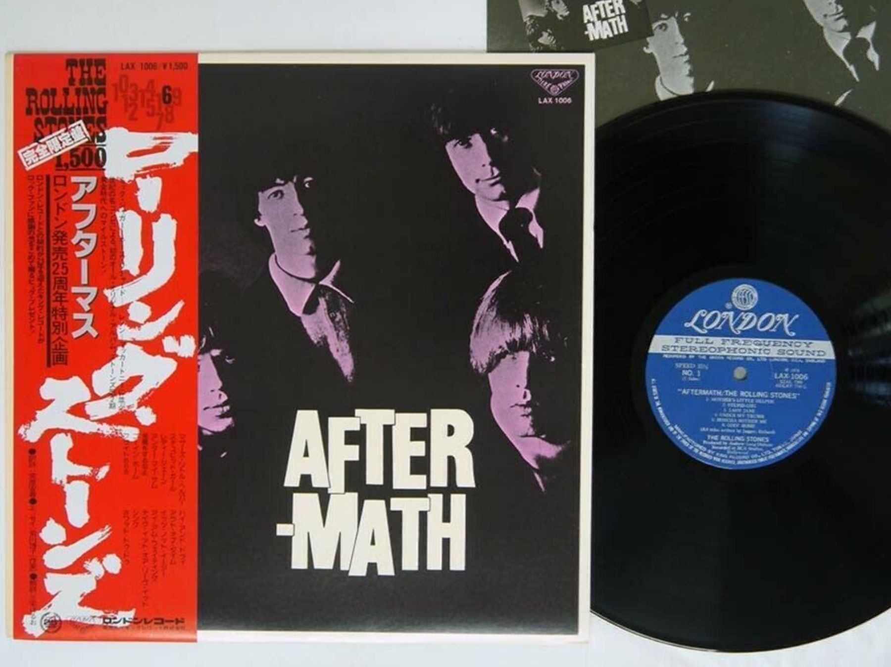 Dischi in vinile: ROLLING STONES Aftermath LAX-1006 Jap LP – Usato da Noes venduto da Orsomarso72
