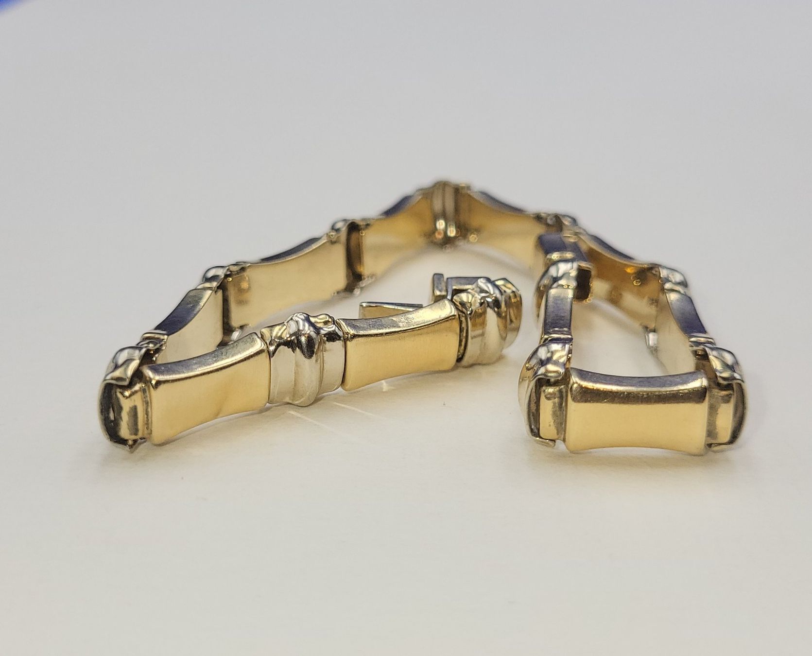 Bracciali & Braccialetti: Gold 585 Bicolour Armband – Usato da Wald ZH venduto da Aniade 2