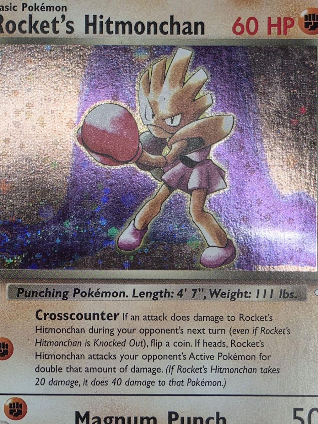 Pokémon Sammelbilder & Trading cards: Hitmonchan Pack | Base & Rocket 1999 – Gebraucht aus lausanne von fil_zqt6 2