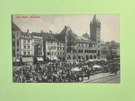 Basel - Marktplatz - 1912