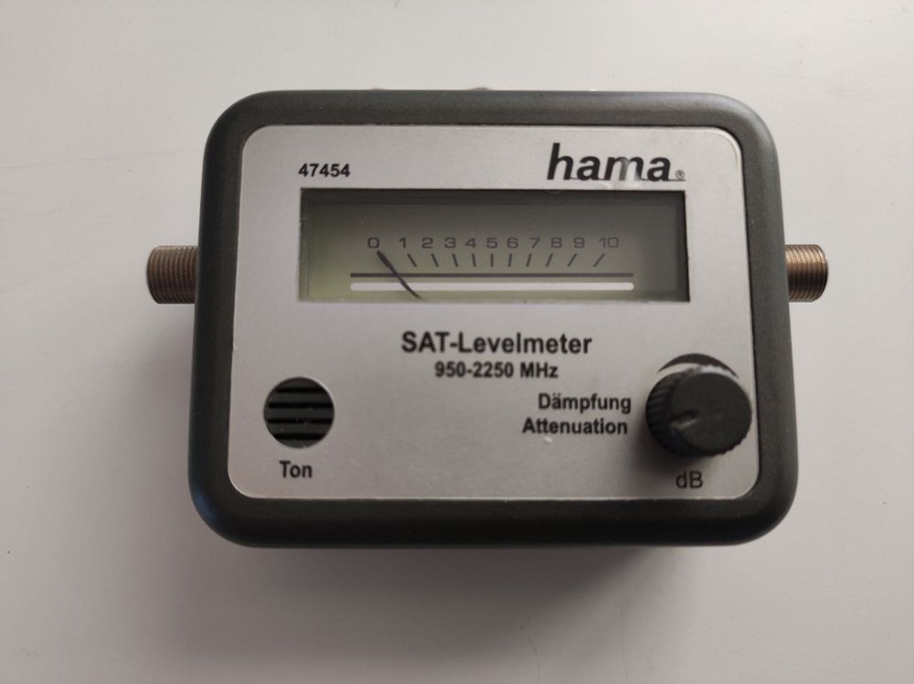 HAMA SAT-Levelmeter 950-2250 MHz (47454) | Kaufen auf Ricardo
