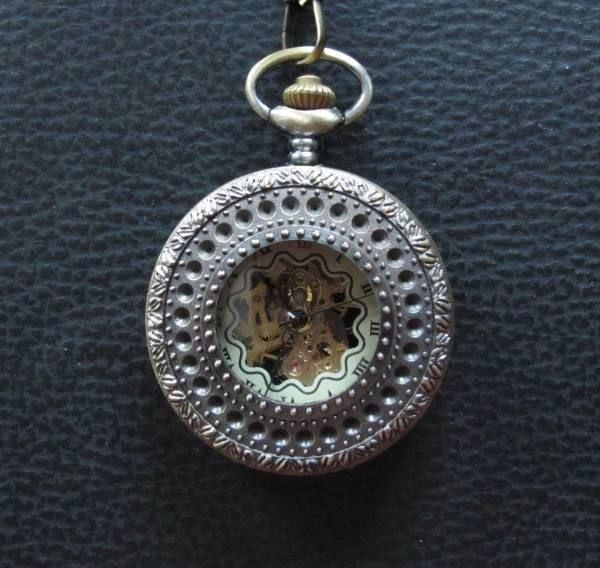 Orologi: Steampunk Taschenuhr Handaufzugswerk – Nuovo (secondo la descrizione) da Schwanden GL venduto da UHRKNALL