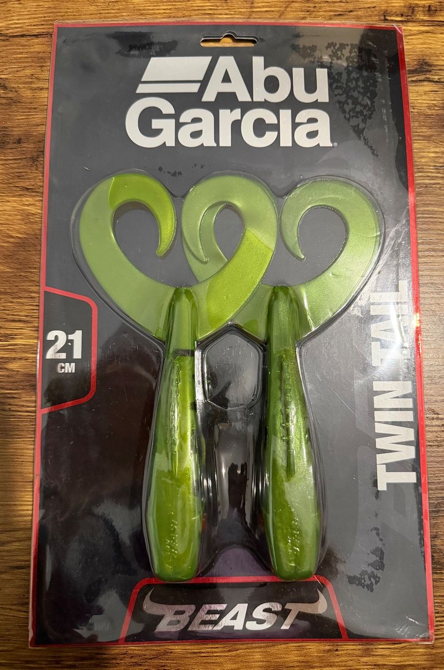 Abu Garcia Köder: ABU GARCIA Beast Twin Tail 21cm – Neu und originalverpackt aus Widnau von Fishingtackle_Oggy