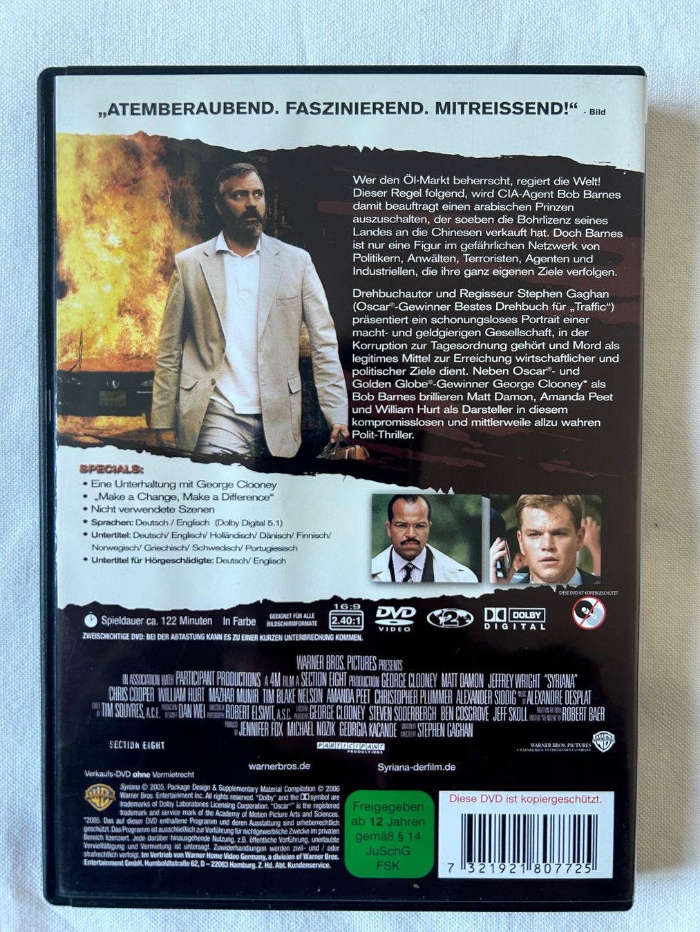 Tous les DVDs: DVD "Syriana" - Thriller – D'occasion à Sierre par sevenworlds 1
