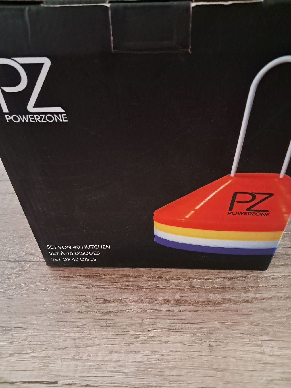 Powerzone Hometrainer: Set 40 cineselli Powerzone in plastica multicolore nuovo – Nuovo e nell'imballaggio originale da Zürich venduto da alb_zj5r