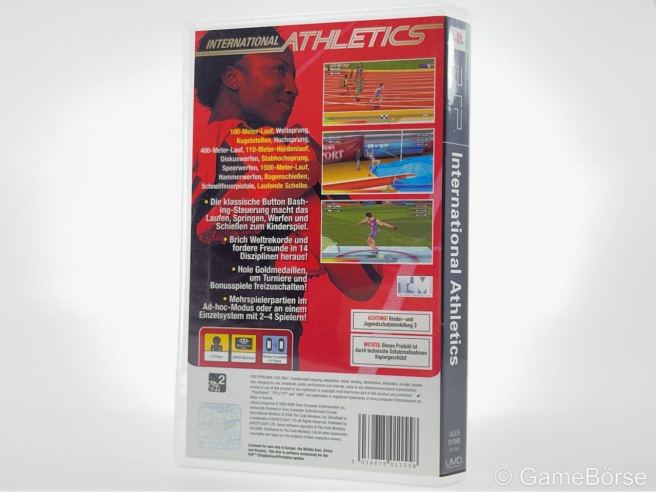 Sony Giochi: PSP International Athletics – Usato da Stettfurt venduto da GameBoerse 1