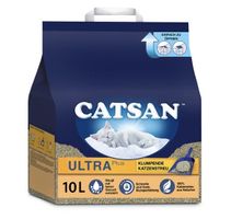 2x Katzenstreu Catsan Klumpstreu Ultra Plus 10 L