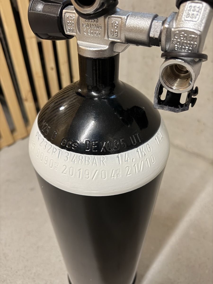 Tauchflaschen: ScubaPro Tauchflasche 12l, Stahl – Gebraucht aus Schmerikon von Scuba95 1