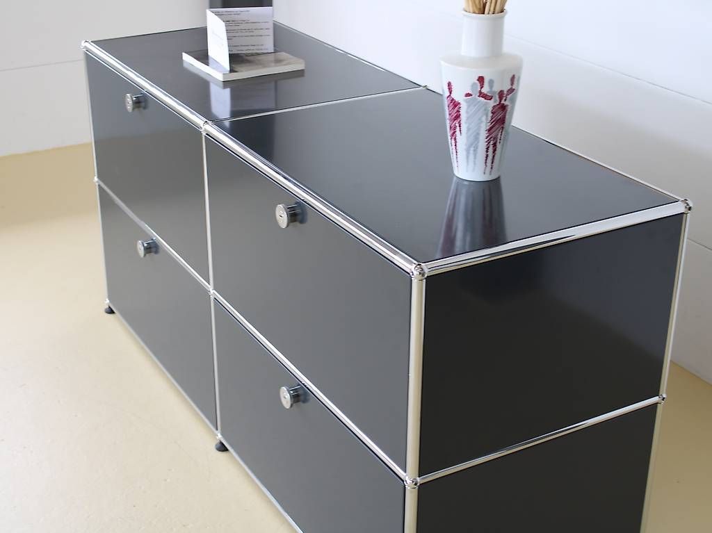 USM Scaffali: USM Haller Sideboard in Anthrazitgrau – Usato da Meinisberg venduto da atelier_TILIJA 9