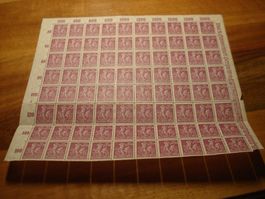 Bogenteil 20 Mark um 1923, **