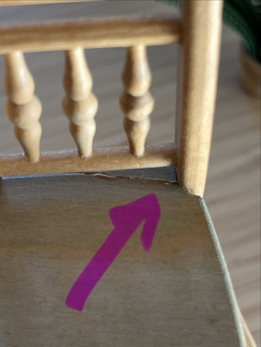 Maisons & Meubles de poupées: Table et chaises maison de poupée  – D'occasion à Euseigne par so.ART 5