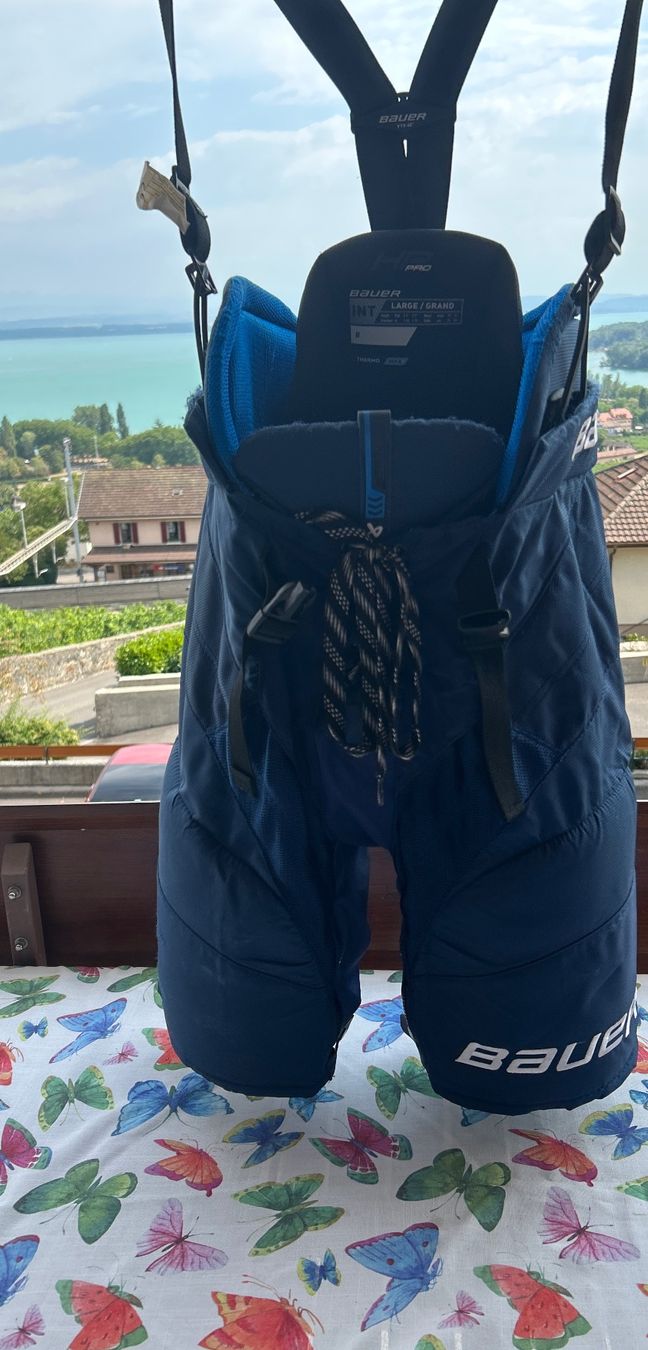 Bauer Protezioni & Imbottiture: Cuissette Bauer pro navy large – Usato da Auvernier venduto da ana_t867