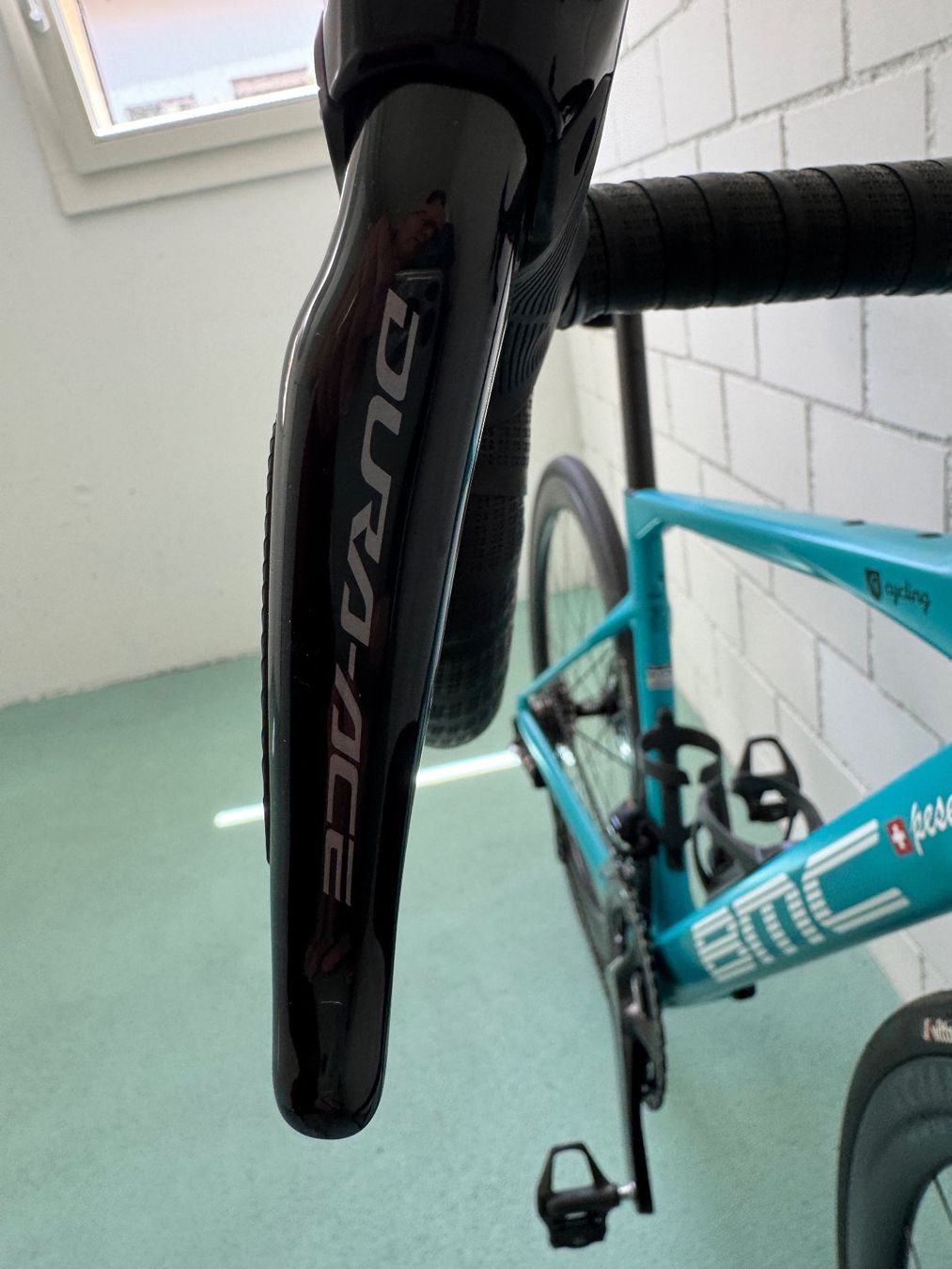 BMC Biciclette: Rennrad BMC Roadmachine 01 Three, Türkis – Usato da Buttikon venduto da sennba 7