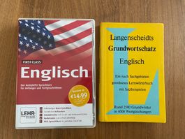 Sprache Englisch lernen mit 5 CD's und Langenscheidts Buch