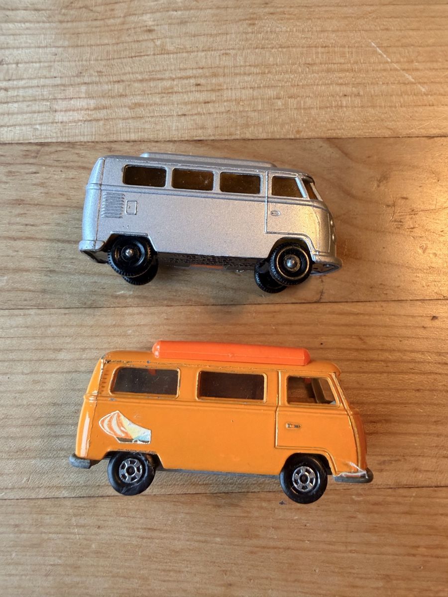 Lesney Modellini d'auto: 2 Matchbox/Lesney VW Busse – Usato da Wabern venduto da Housi78 1