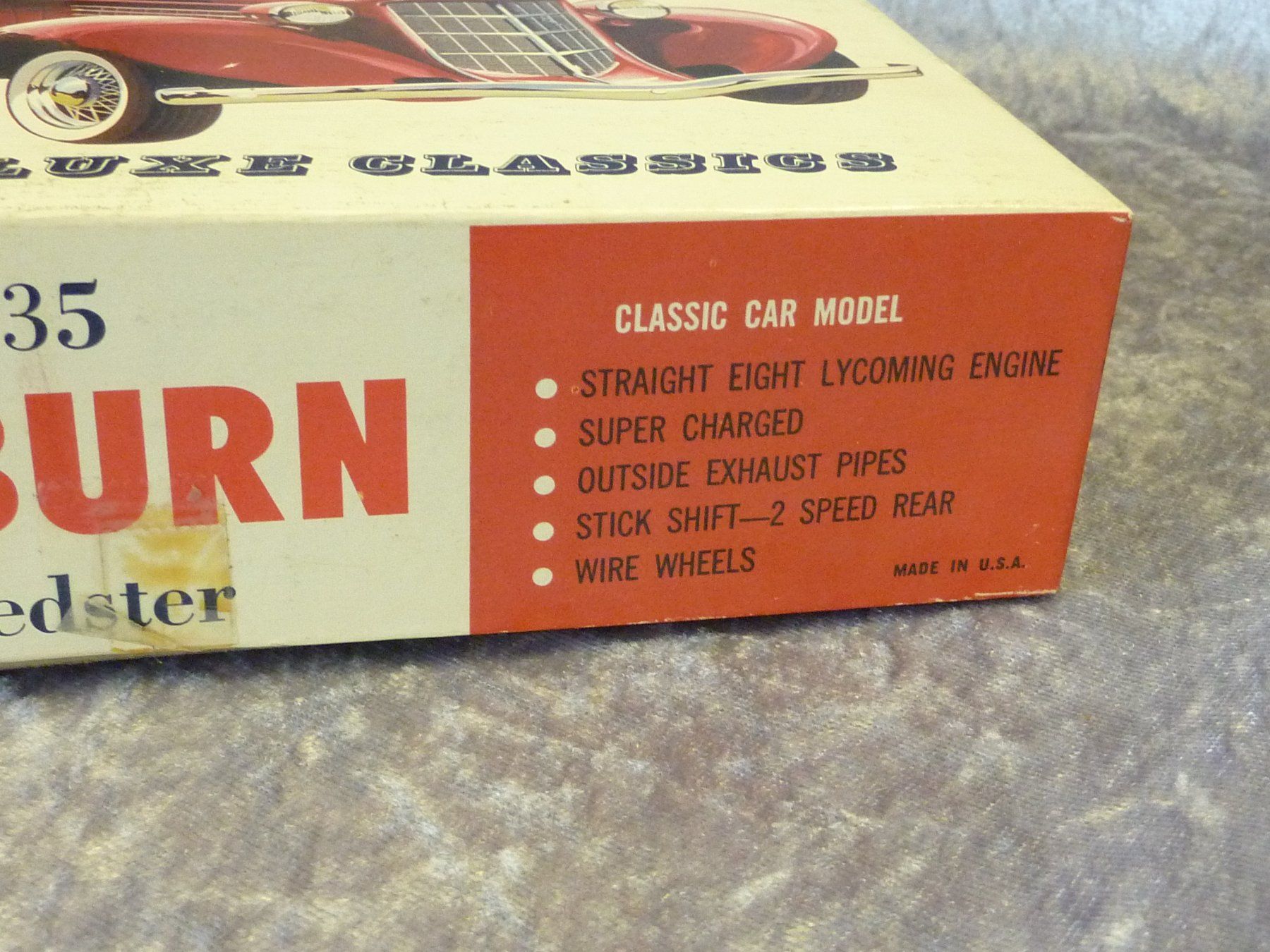 AMT/ERTL Modellini d'auto: Auburn Speedster 1935  1:25 – Usato da Dürrenäsch venduto da modellautos4you 1