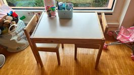 petite table enfant IKEA.