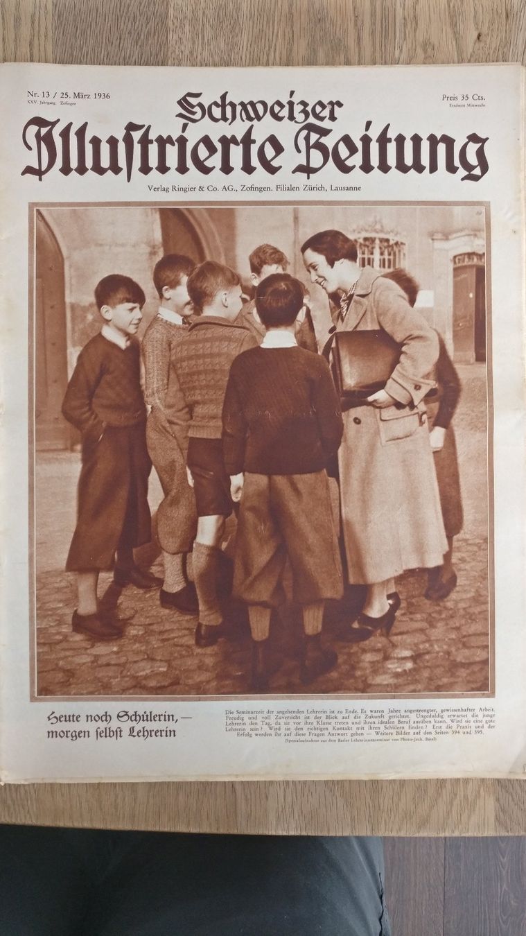 Zeitschriften & Magazine: Verschiedene Ausgaben Schweizer Illustrierte von 1936 – Gebraucht aus Konolfingen von Miga70 2