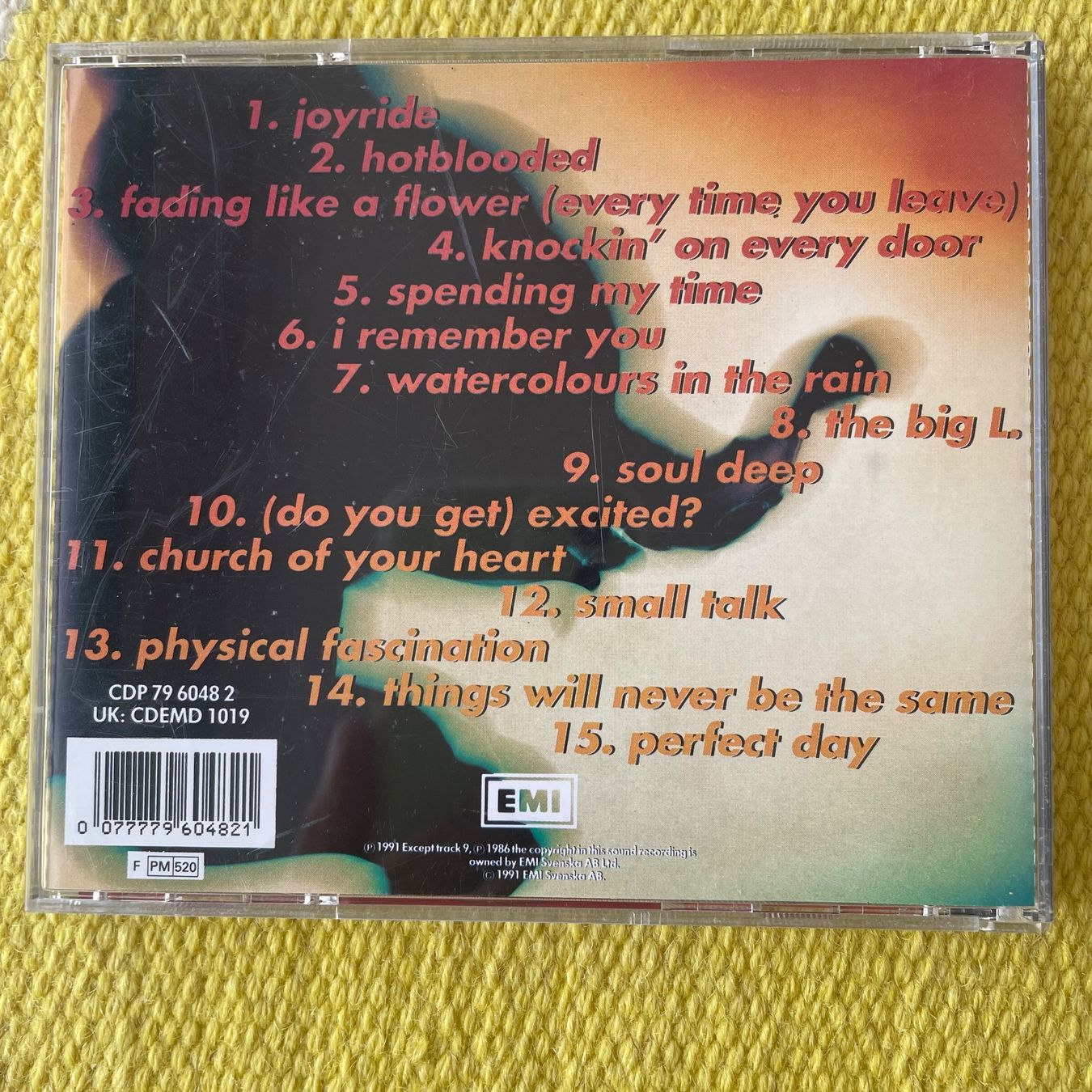 CDs: ROXETTE-JOYRIDE – D'occasion à Rorschacherberg par CD-Roli 1
