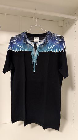 Marcelo Burlon County of Milan T-Shirt Wings Print Gröss