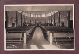 LUZERN - Kirche St. Karl - 1944