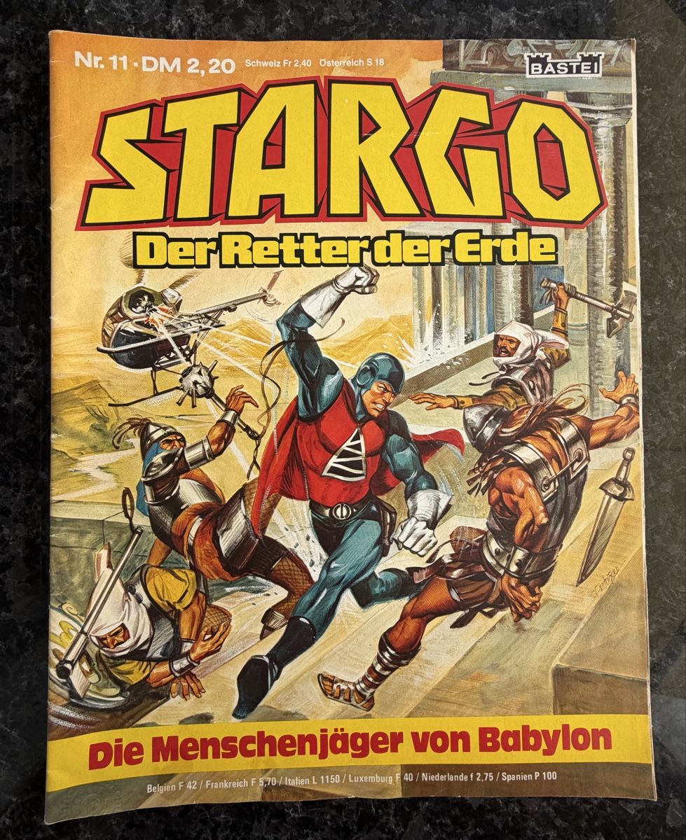Fumetti: Stargo Retter der Erde Bastei Heft 11 – Usato da Kehrsatz venduto da Raboy